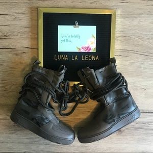 Nike SF AF1 HI Ridgerock Camo Sneakerboots, 9